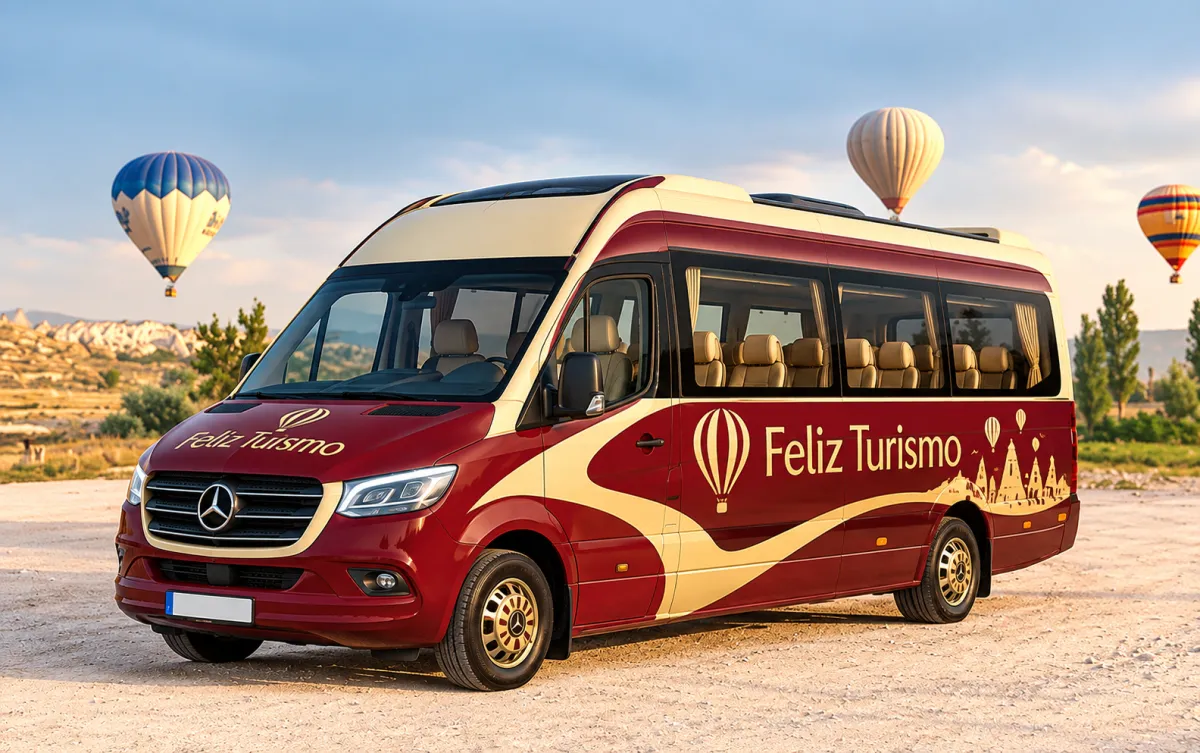 Tours Diarios en Capadocia - Nuestro Cómodo Vehículo con Globos Aerostáticos